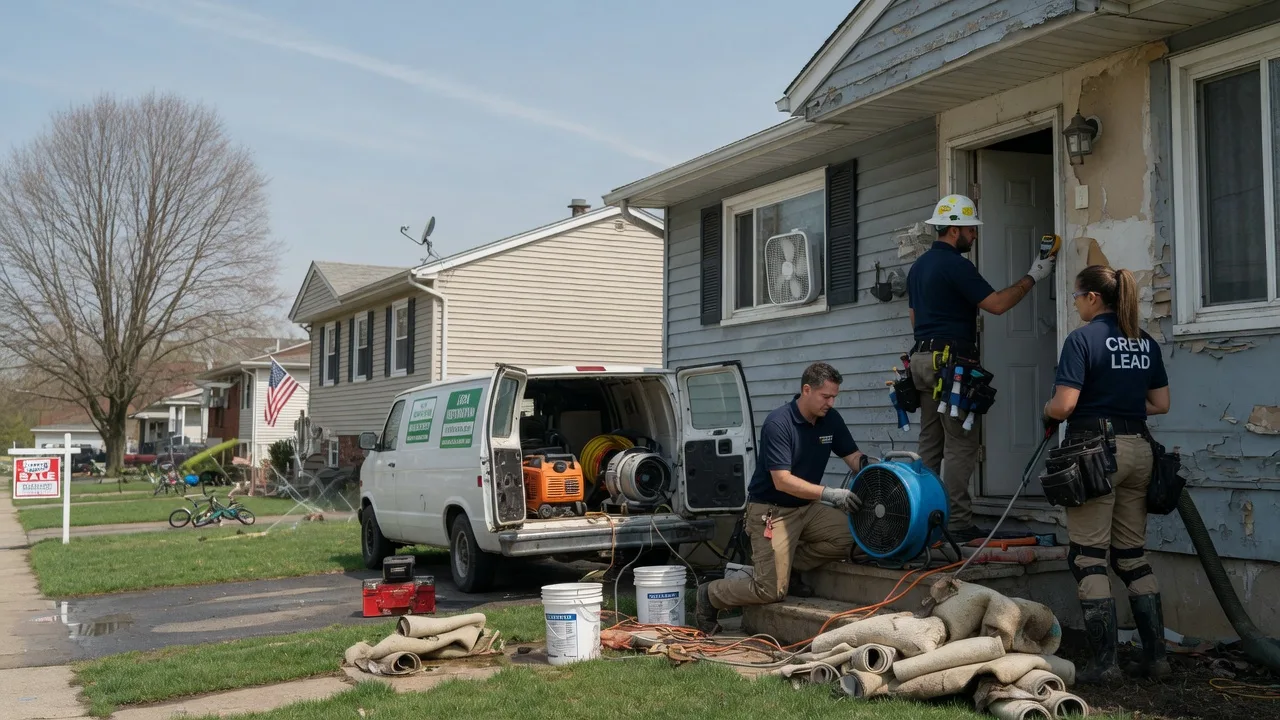Flood Cleanup in Fowler, OH near me