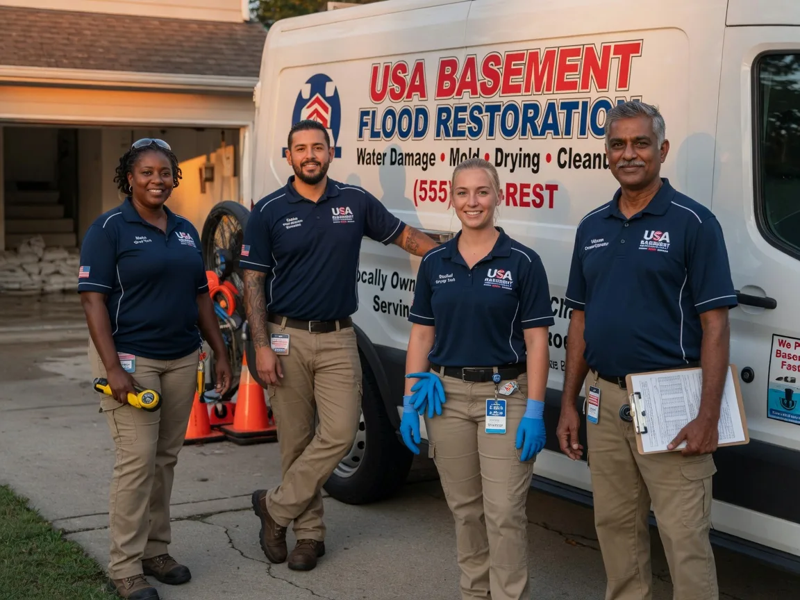 Basement Flood Cleanup company in Fowler, OH