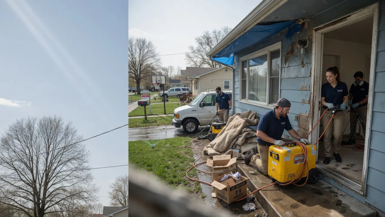 Basement Flood Cleanup in Fowler, OH near me